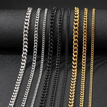 Mens Trendy Streetwear Hip-hop Titanium Steel Necklace With A Unique Style