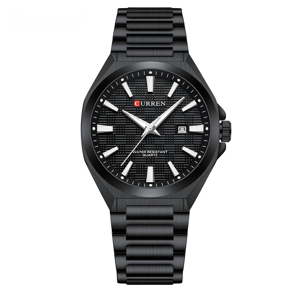 Retro Minimalist Mens Watch With A Large Dial