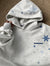 American-style Fleece-lined Thickened Embroidered Hoodie For Men