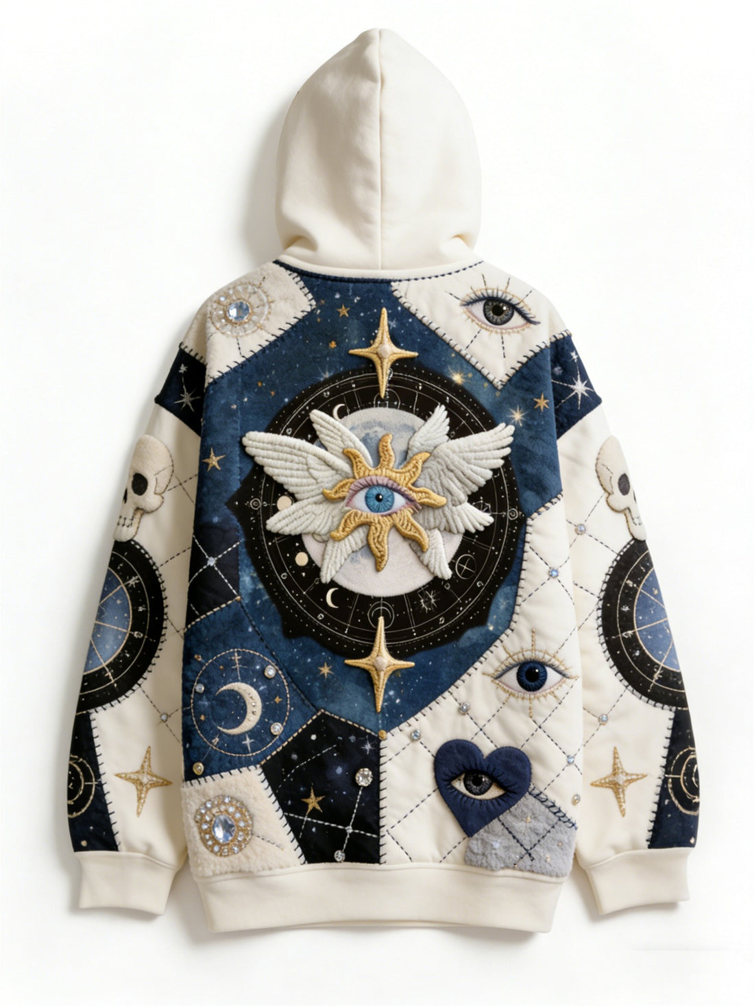 Fashion Casual Printed Polyester Sweater