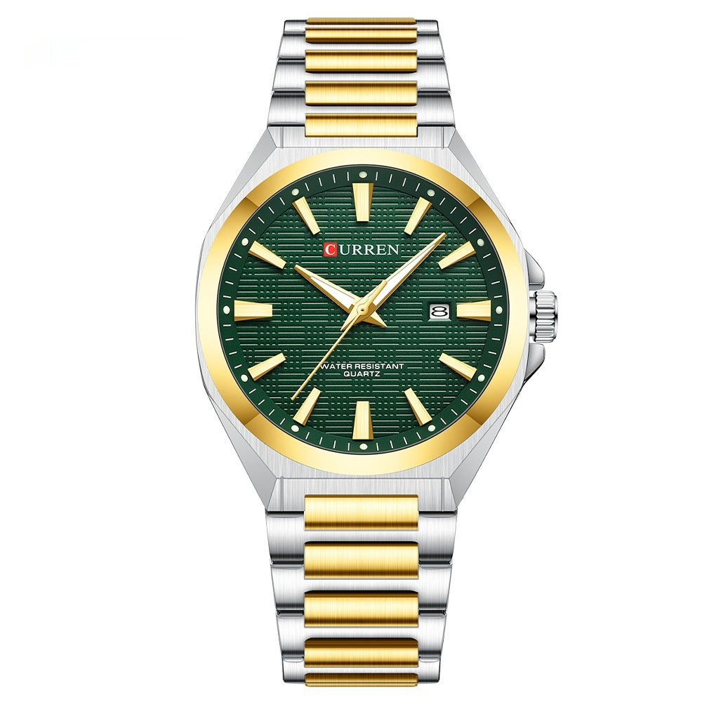 Retro Minimalist Mens Watch With A Large Dial