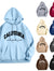 Hoodie With Letter Print Sweater