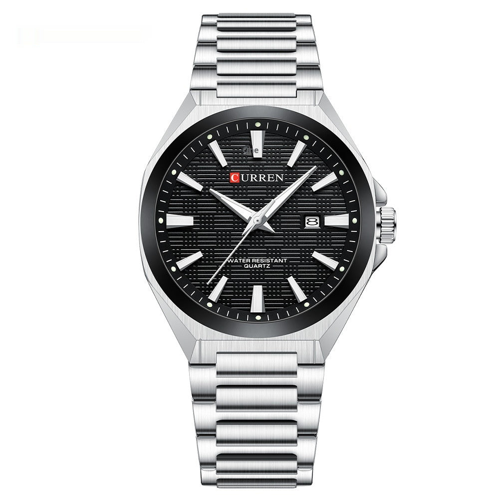Retro Minimalist Mens Watch With A Large Dial